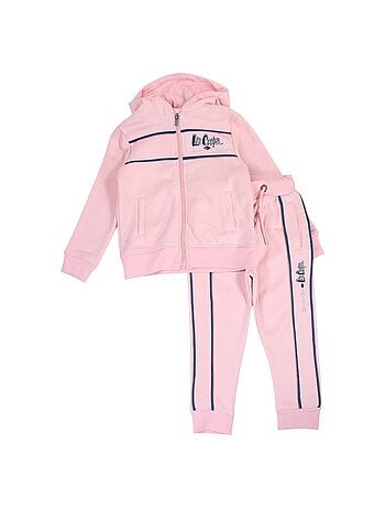 Lee Cooper - Ensemble fille veste à capuche et pantalon de jogging