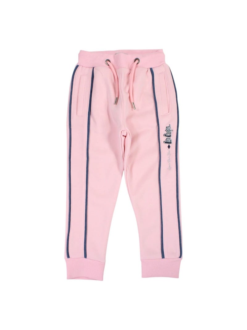 Lee Cooper - Ensemble fille veste à capuche et pantalon de jogging Rose - Kiabi