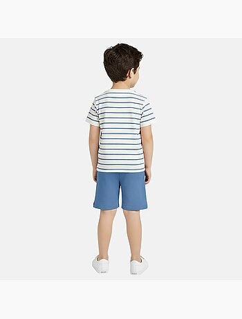 Lee Cooper - Ensemble garçon avec T shirt manches courtes et short