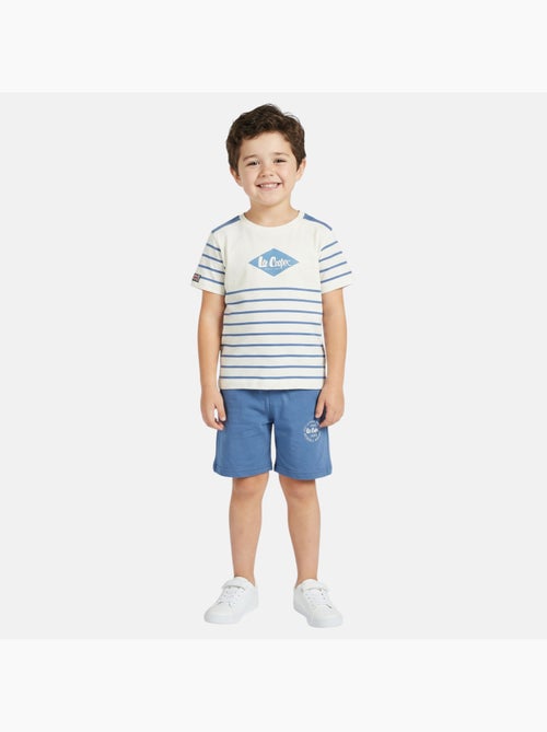 Lee Cooper - Ensemble garçon avec T shirt manches courtes et short - Kiabi Lee Cooper - Ensemble garçon avec T shirt manches courtes et short - Kiabi