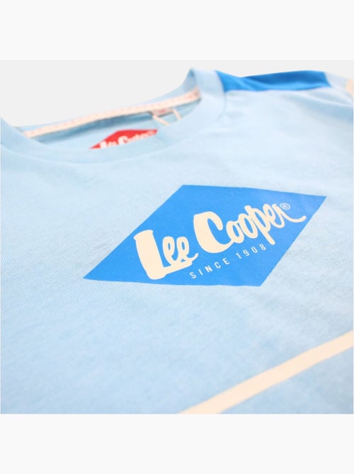 Lee Cooper - Ensemble garçon avec T shirt manches courtes et short - Kiabi