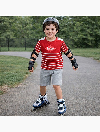 Lee Cooper - Ensemble garçon avec T shirt manches courtes et short