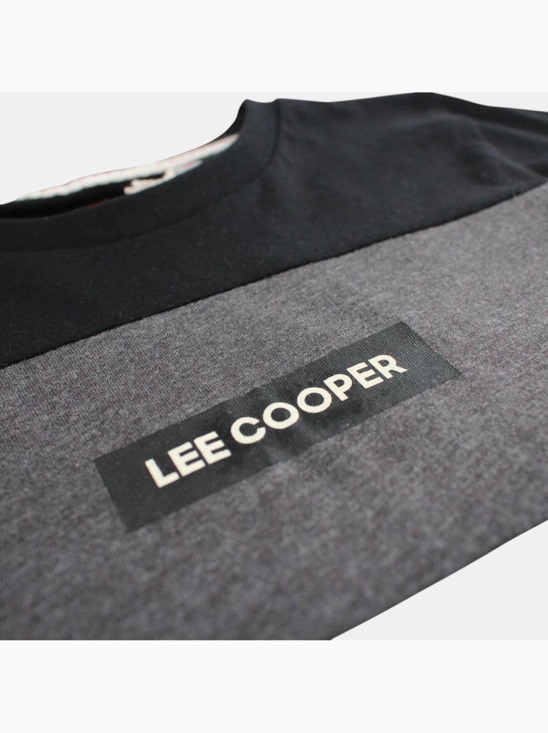 Lee Cooper - Ensemble garçon composé d un T shirt manches courtes et d un short Noir - Kiabi