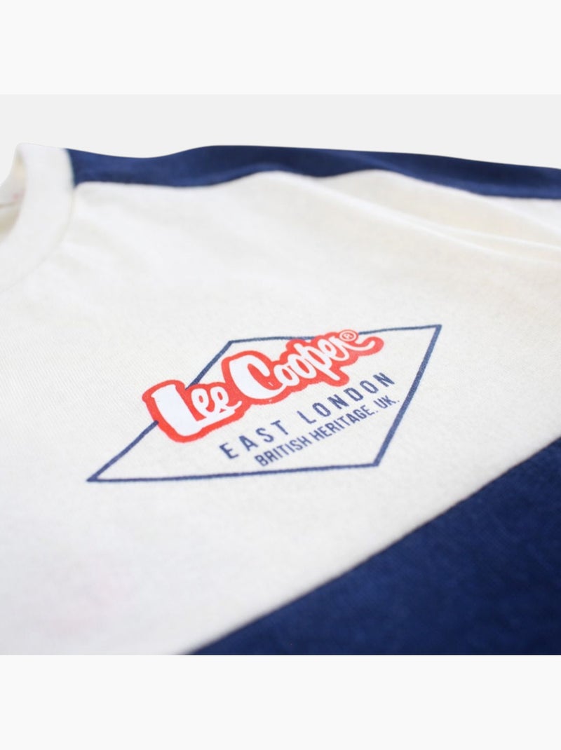 Lee Cooper - Ensemble garçon T shirt manches courtes et short assorti Bleu marine - Kiabi