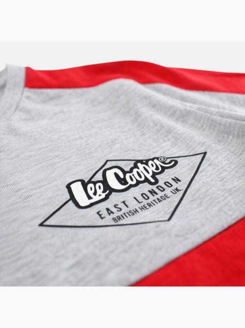 Lee Cooper - Ensemble garçon T shirt manches courtes et short assorti - Kiabi