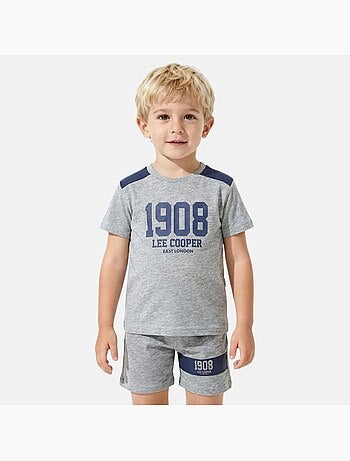 Lee Cooper - Ensemble garçon T-shirt manches courtes et short