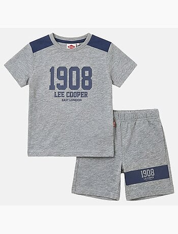 Lee Cooper - Ensemble garçon T-shirt manches courtes et short