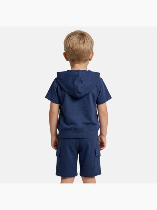 Lee Cooper - Ensemble garçon T-shirt manches courtes zippé et short - Kiabi Lee Cooper - Ensemble garçon T-shirt manches courtes zippé et short - Kiabi