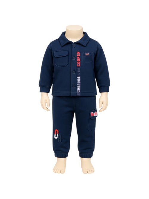 Lee Cooper - Ensemble jogging bébé garçon veste et pantalon - Kiabi