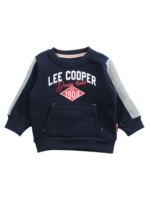 Lee Cooper - Ensemble jogging garçon sweat capuche et pantalon imprimé - Kiabi