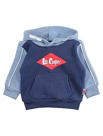 Lee Cooper - Ensemble jogging garçon sweat capuche et pantalon imprimé