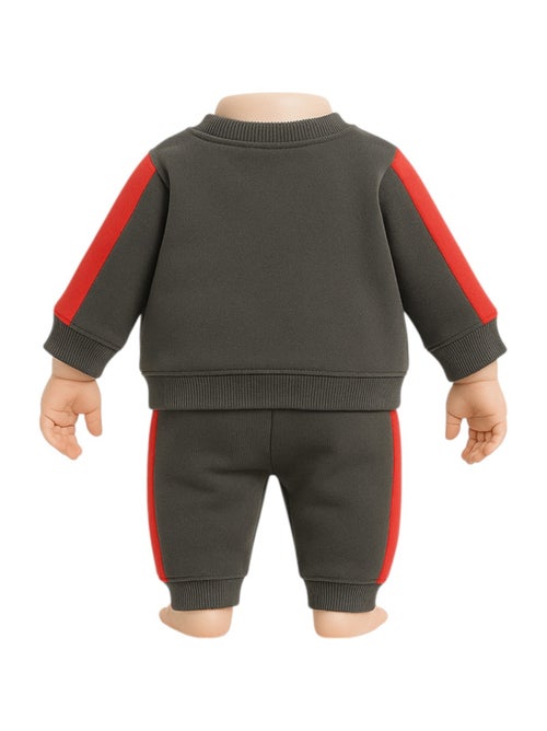 Lee Cooper - Ensemble jogging garçon sweat capuche et pantalon imprimé - Kiabi