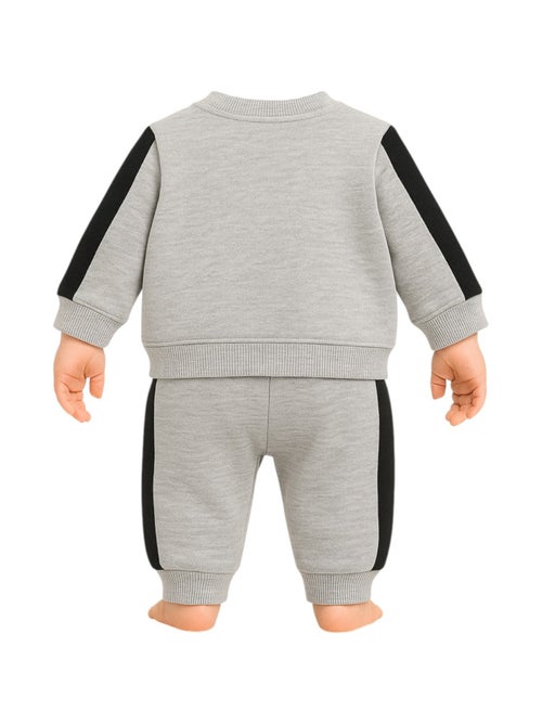Lee Cooper - Ensemble jogging garçon sweat capuche et pantalon imprimé - Kiabi
