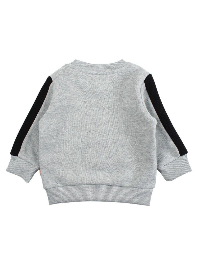 Lee Cooper - Ensemble jogging garçon sweat capuche et pantalon imprimé Gris - Kiabi