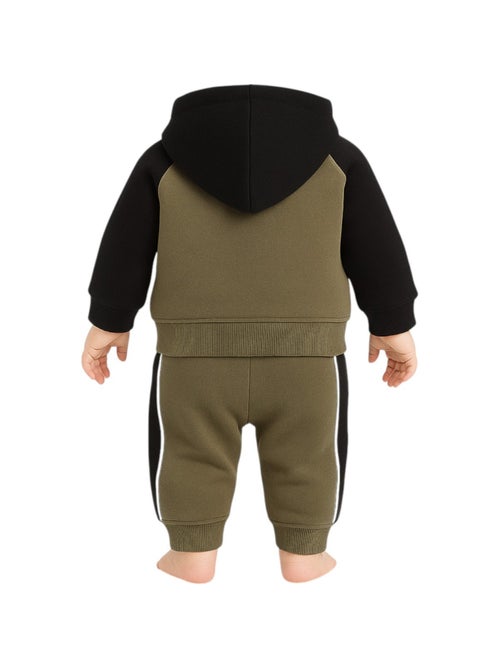 Lee Cooper - Ensemble jogging garçon sweat capuche et pantalon imprimé - Kiabi