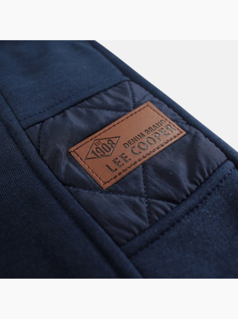 Lee Cooper - Ensemble jogging garçon veste capuche et pantalon Bleu marine - Kiabi