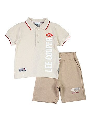 Lee Cooper - Ensemble Polo et Short bébé garçon