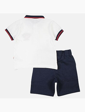 Lee Cooper - Ensemble polo et short bébé garçon été
