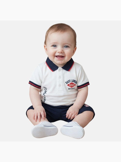Lee Cooper - Ensemble polo et short bébé garçon été - Kiabi