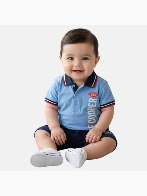 Lee Cooper - Ensemble polo et short bébé garçon été - Kiabi