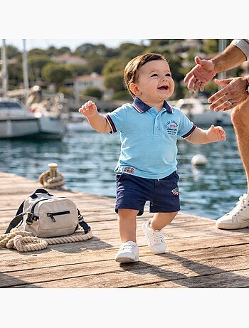 Lee Cooper - Ensemble polo et short bébé garçon été