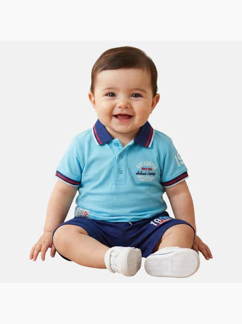 Lee Cooper - Ensemble polo et short bébé garçon été - Kiabi