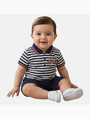 Lee Cooper - Ensemble polo et short bébé garçon été