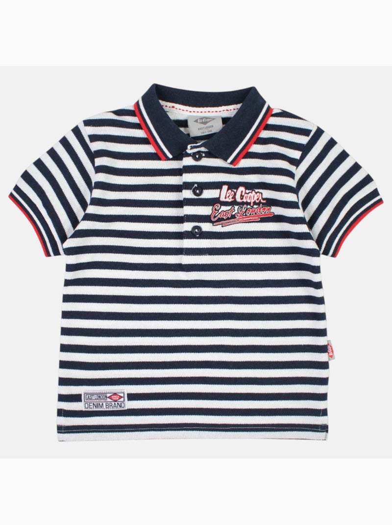 Lee Cooper - Ensemble polo et short bébé garçon été Bleu marine - Kiabi