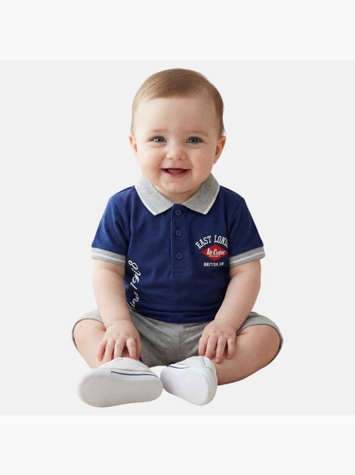 Lee Cooper - Ensemble polo et short bébé garçon été - Kiabi
