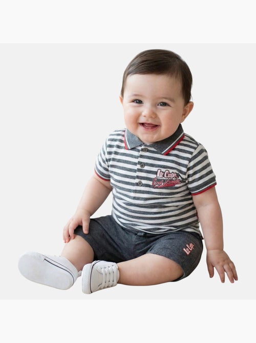 Lee Cooper - Ensemble polo et short bébé garçon été - Kiabi