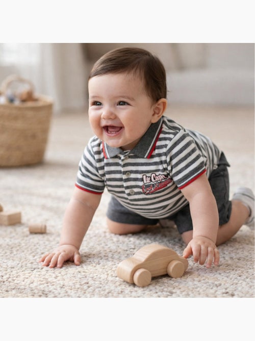 Lee Cooper - Ensemble polo et short bébé garçon été - Kiabi