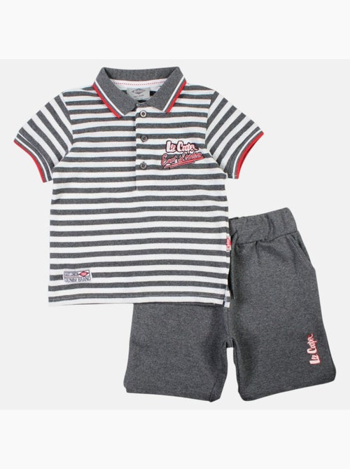 Lee Cooper - Ensemble polo et short bébé garçon été - Kiabi