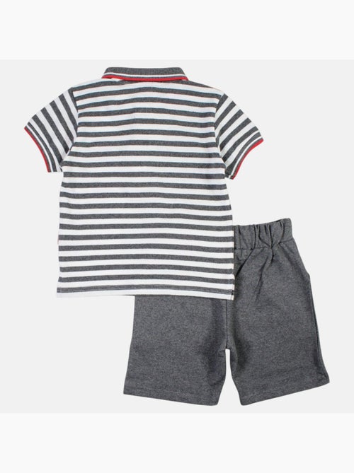 Lee Cooper - Ensemble polo et short bébé garçon été - Kiabi
