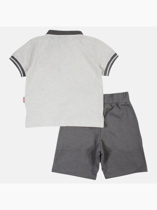 Lee Cooper - Ensemble polo et short bébé garçon été - Kiabi