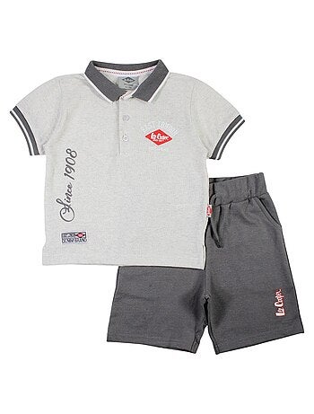 Lee Cooper - Ensemble Polo et Short bébé garçon