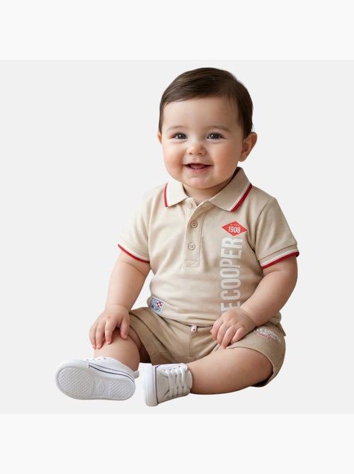 Lee Cooper - Ensemble Polo et Short  bébé garçon Lee Cooper - Kiabi
