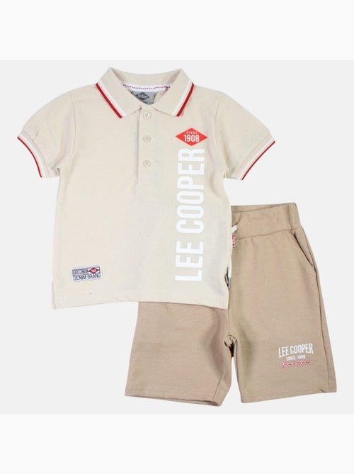 Lee Cooper - Ensemble Polo et Short  bébé garçon Lee Cooper - Kiabi