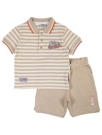 Lee Cooper - Ensemble Polo et Short bébé garçon Lee Cooper