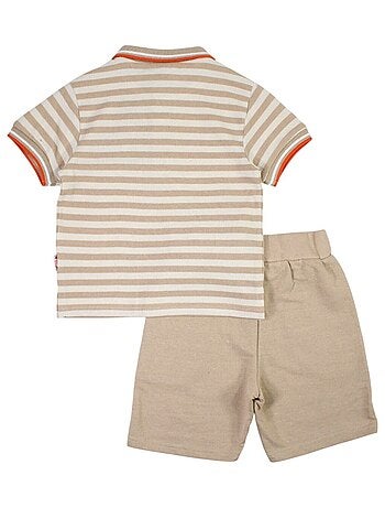 Lee Cooper - Ensemble Polo et Short bébé garçon Lee Cooper