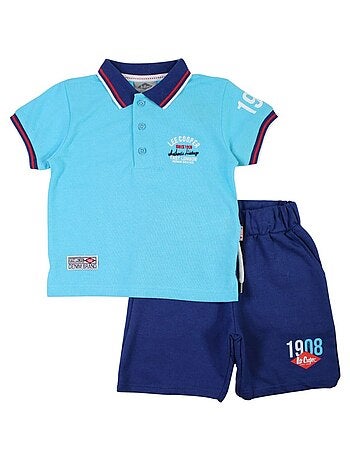 Lee Cooper - Ensemble Polo et Short bébé garçon Lee Cooper
