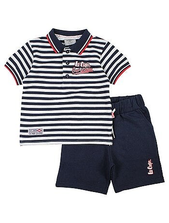 Lee Cooper - Ensemble Polo et Short bébé garçon Lee Cooper