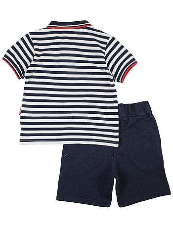 Lee Cooper - Ensemble Polo et Short bébé garçon Lee Cooper