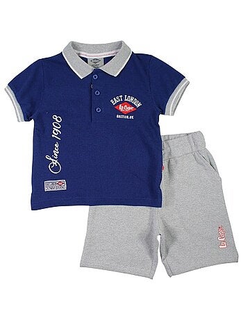 Lee Cooper - Ensemble Polo et Short bébé garçon Lee Cooper