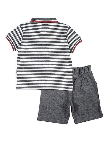 Lee Cooper - Ensemble Polo et Short bébé garçon Lee Cooper