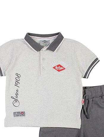 Lee Cooper - Ensemble Polo et Short bébé garçon Lee Cooper