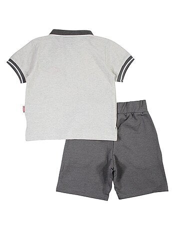 Lee Cooper - Ensemble Polo et Short bébé garçon Lee Cooper
