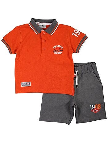 Lee Cooper - Ensemble Polo et Short bébé garçon Lee Cooper