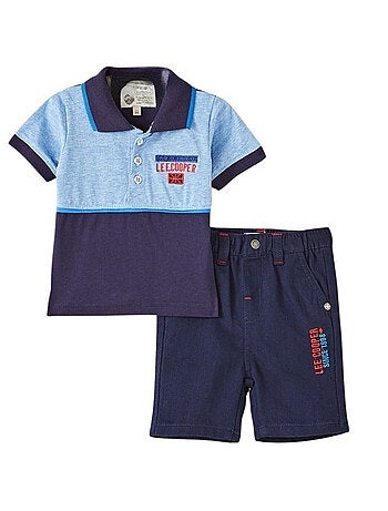 Lee Cooper - Ensemble Polo et Short bébé Lee Cooper