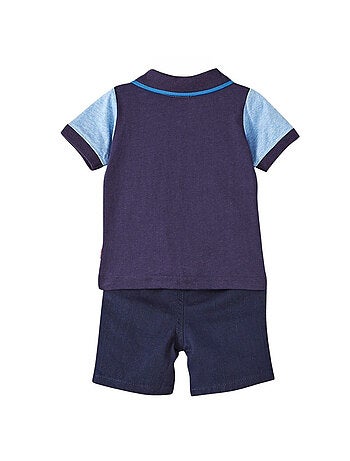 Lee Cooper - Ensemble Polo et Short bébé Lee Cooper