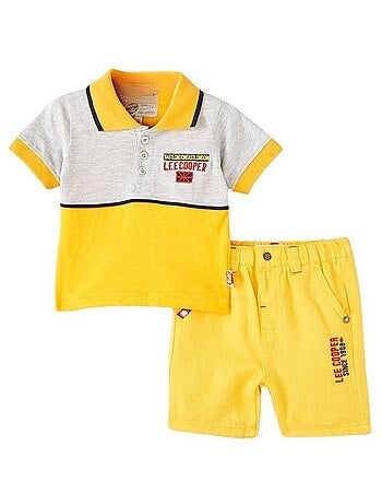 Lee Cooper - Ensemble Polo et Short bébé Lee Cooper